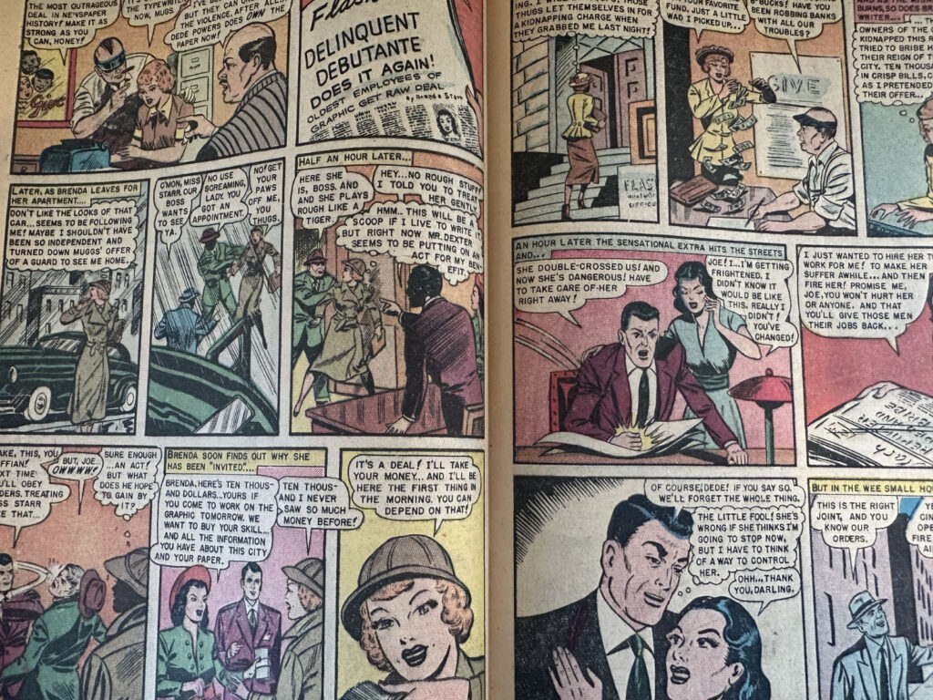 Pages from Brenda Starr #12