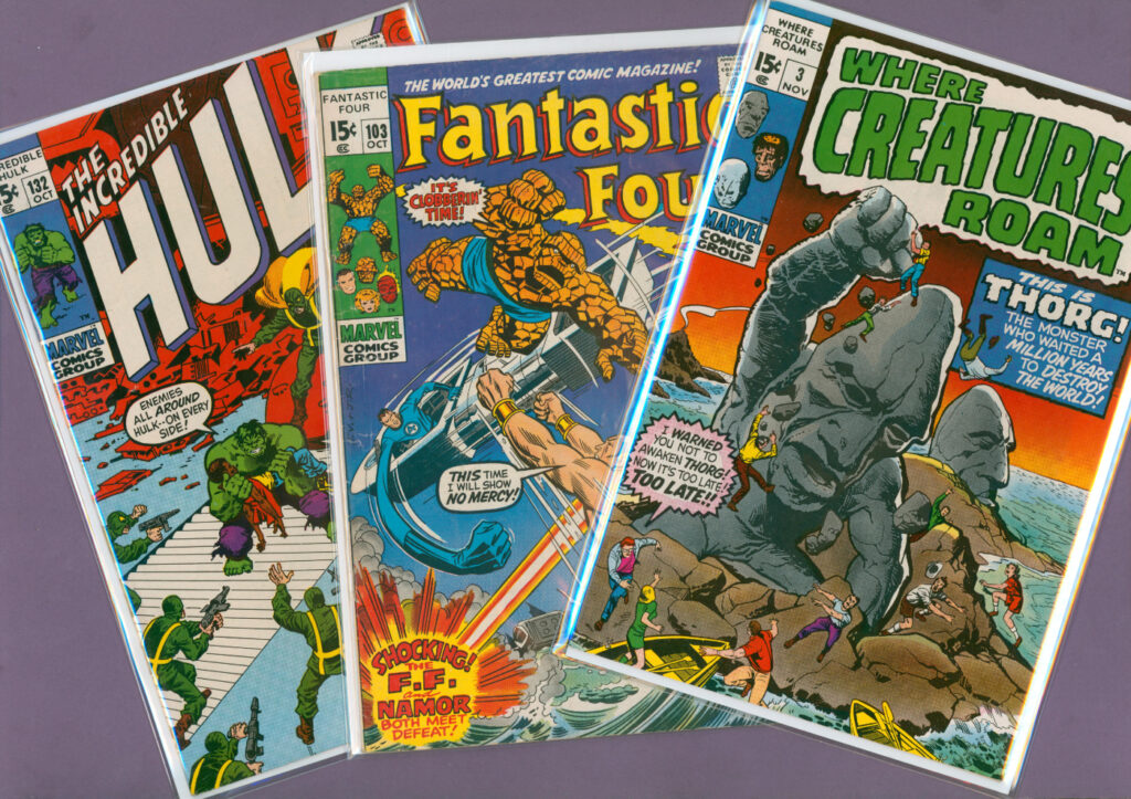 First Comics In my collection included Hulk 132