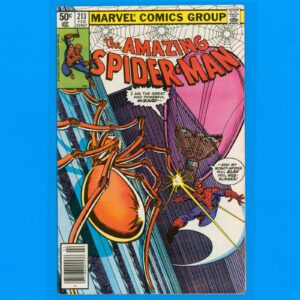 Amazing Spider-Man #213 Marvel Comics 1980 Newsstand VF, nice copy!