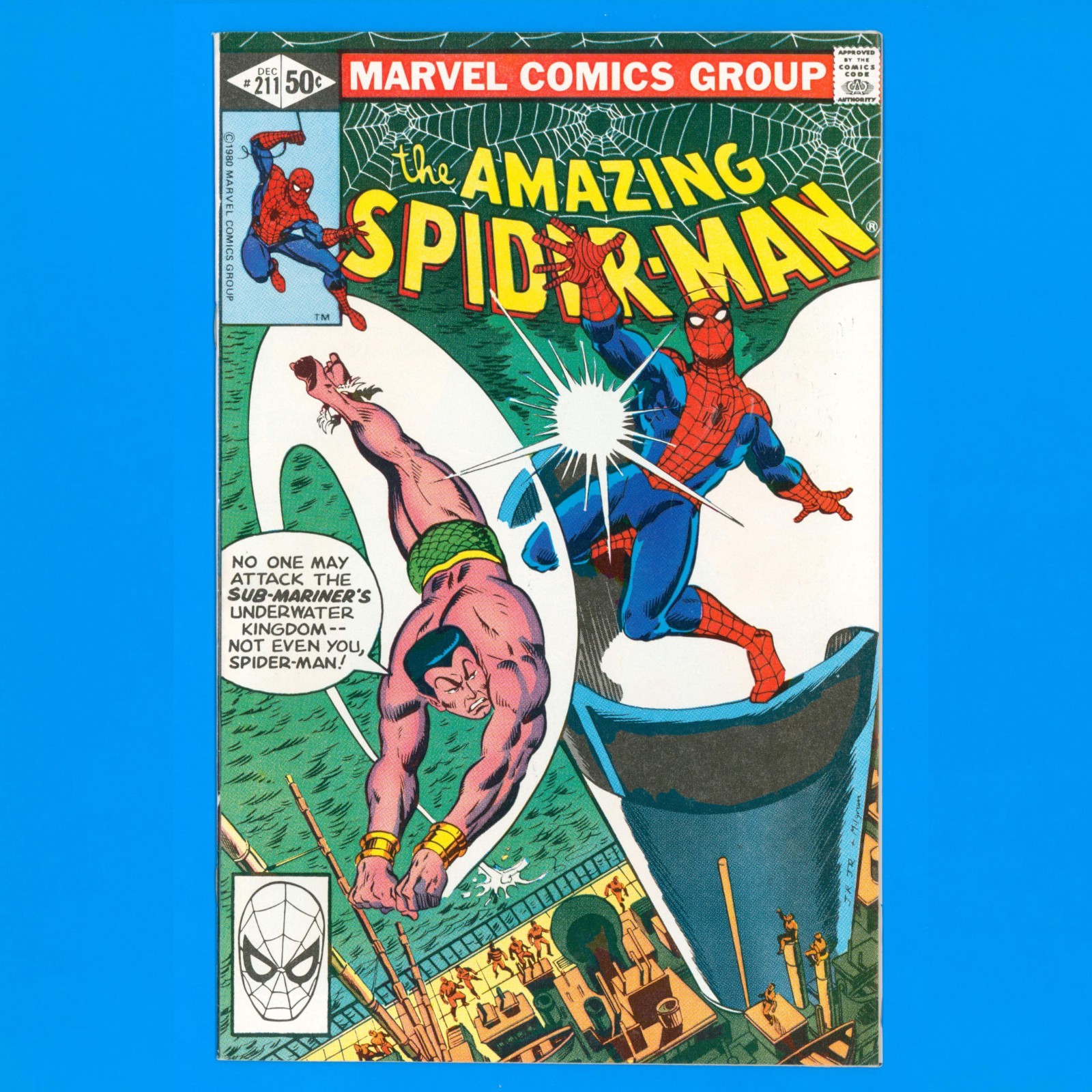 Amazing Spider-Man 211 (Marvel 1980) Nice copy! - Image 3