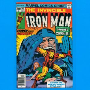Iron Man #90 Marvel Comics 1976 Clean higher-grade Nice!