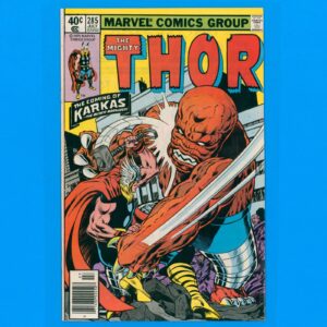 Mighty Thor #285 Marvel Comics 1979 VF clean copy!