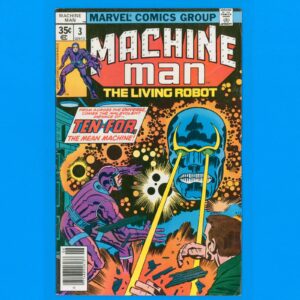 Machine Man #3 Marvel Comics 1978 Jack Kirby VF