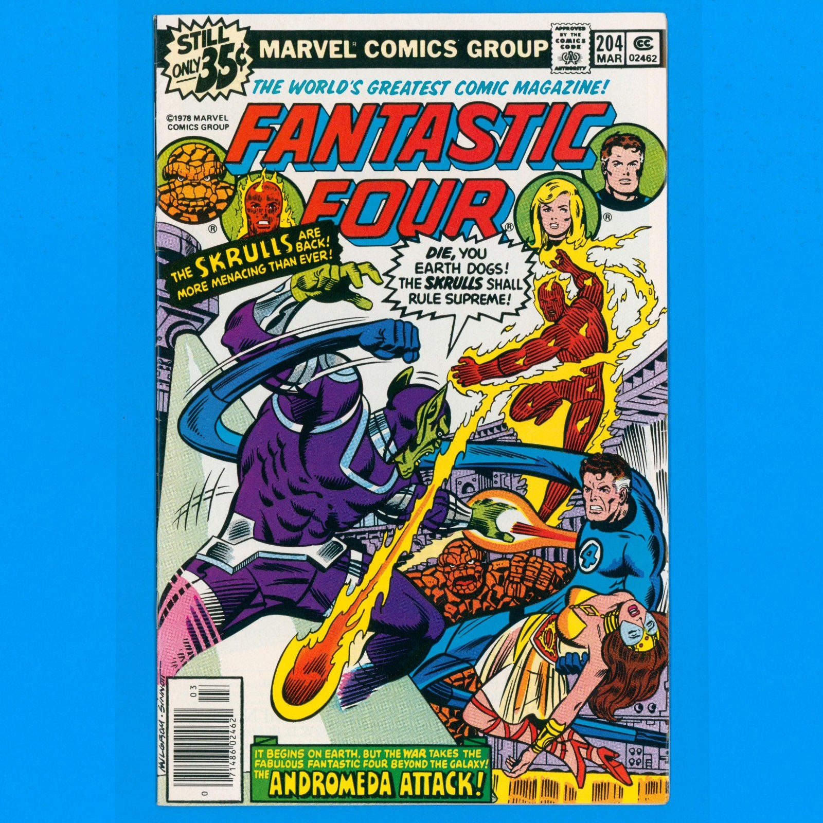 Fantastic Four #204 Marvel Comics 1978 VF/NM