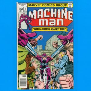 Machine Man #7 Marvel Comics 1978 Jack Kirby VF+