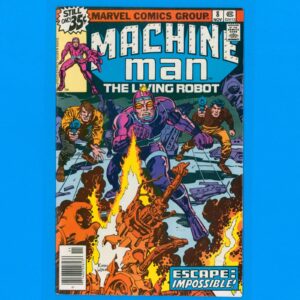 Machine Man #8 Marvel Comics 1978 Jack Kirby VF/NM