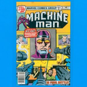 Machine Man #9 Marvel Comics 1978 Jack Kirby VF+