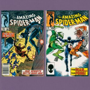 The Amazing Spider-Man #265 & #266 (Marvel 1985) 2 comics lot | higher grade