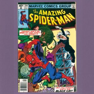 Amazing Spider Man #204 (Marvel 1980) 3rd Appearance Black Cat!