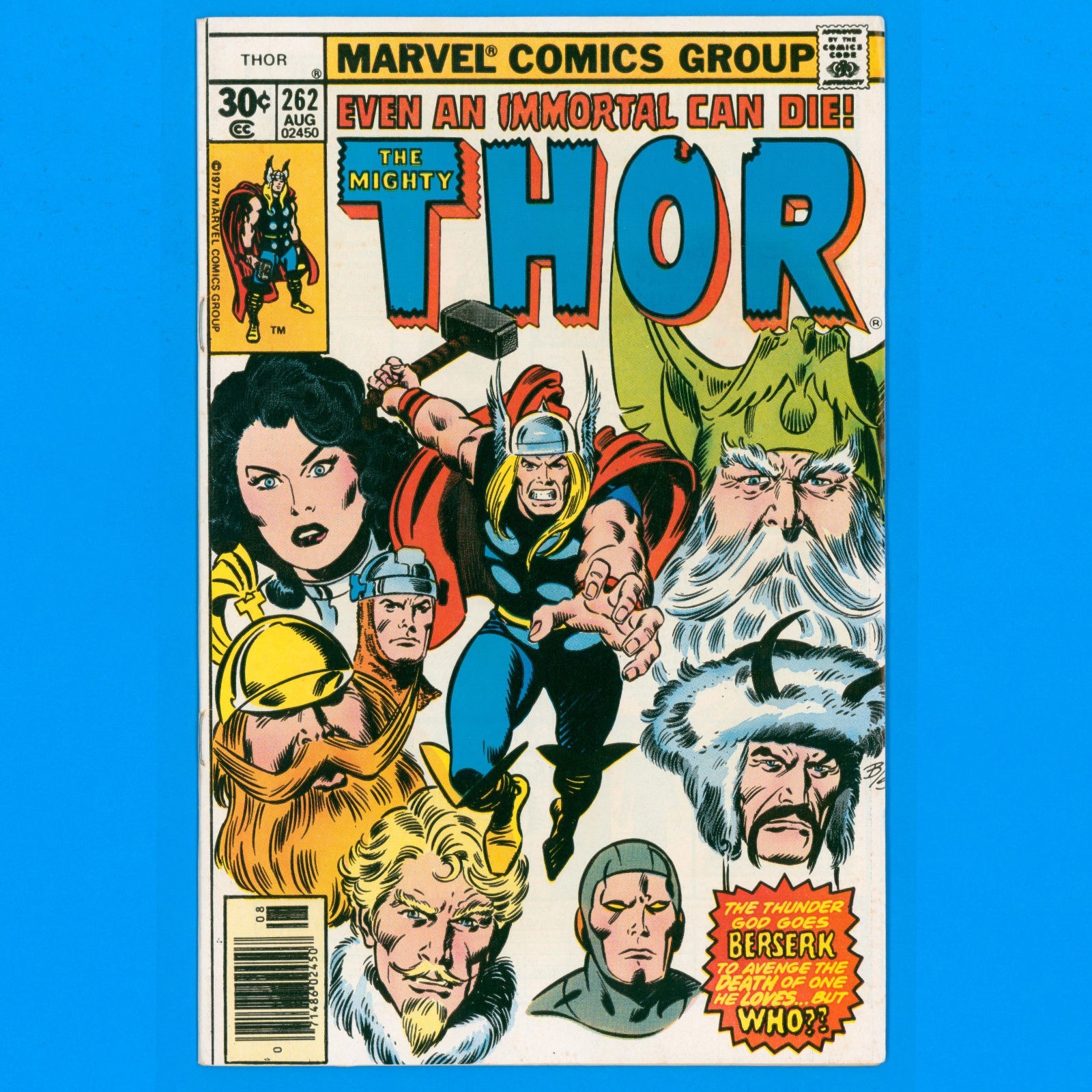 Mighty Thor #262 Marvel Comics 1977 John Buscema cover (See description)