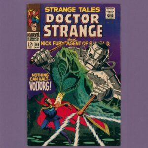 Strange Tales #166 (Marvel 1968) George Tuska art -nice mid-grade